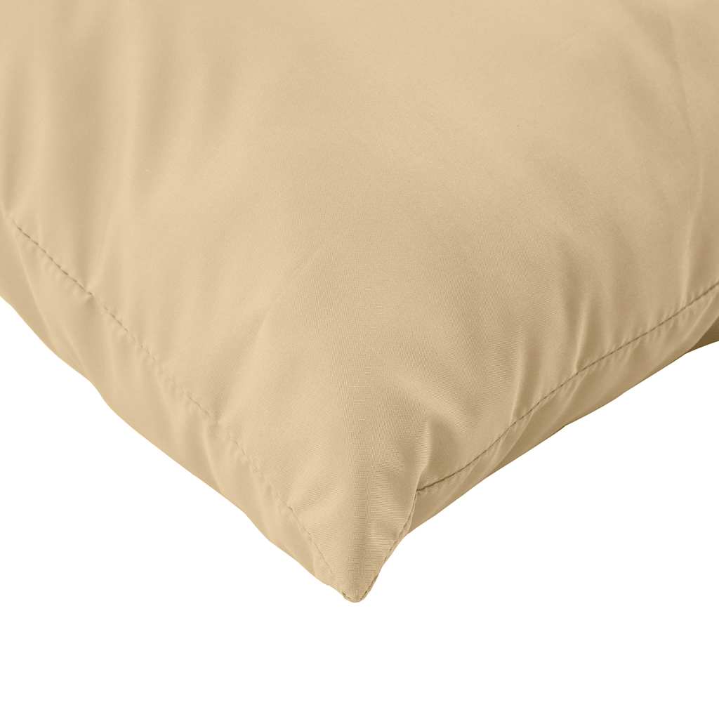 Podušky na palety 3 ks béžová melanž textil