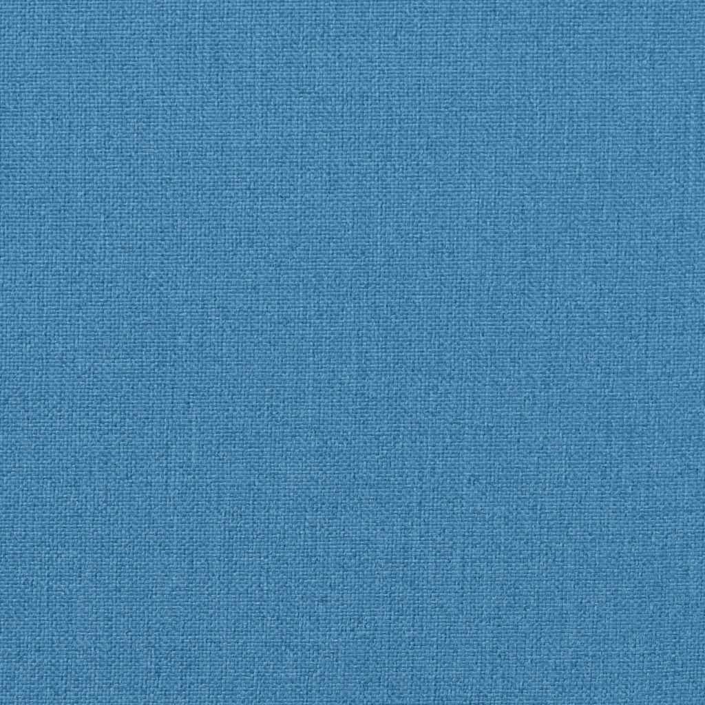 Podušky na palety 3 ks modrá melanž textil