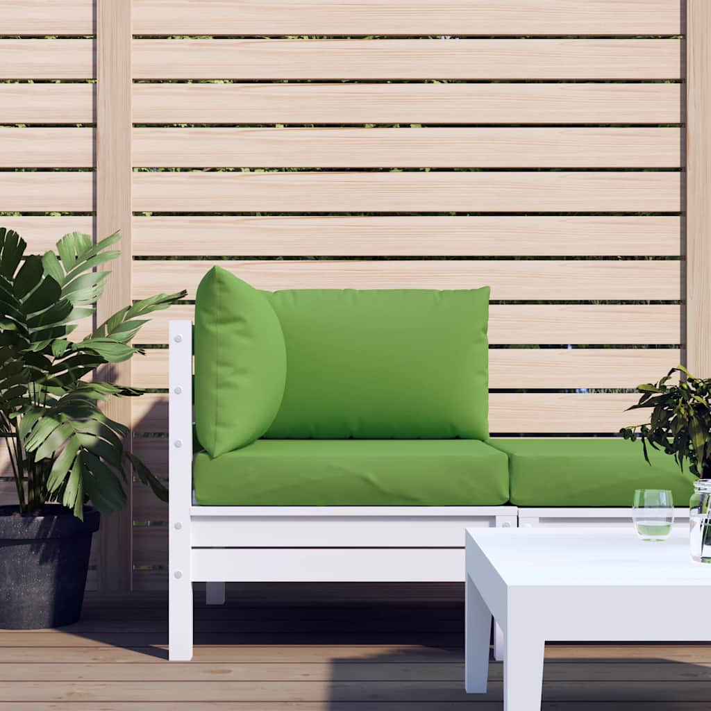 Podušky na palety 3 ks zelená melanž textil