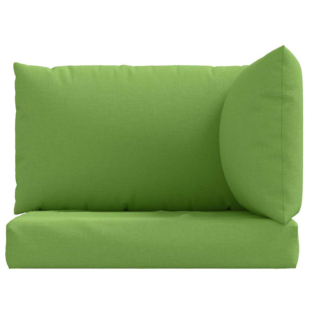 Podušky na palety 3 ks zelená melanž textil