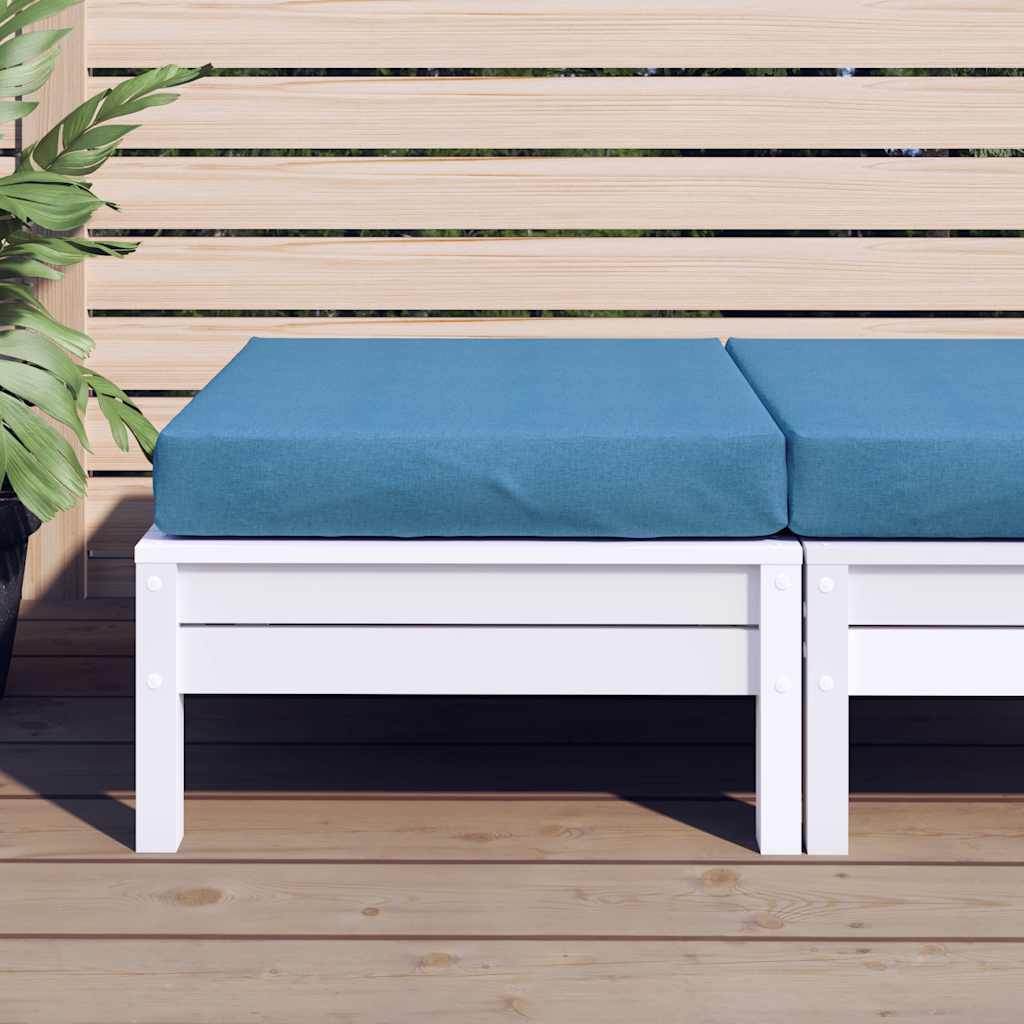Poduška na palety modrá melanž 60x60x9,5 cm textil