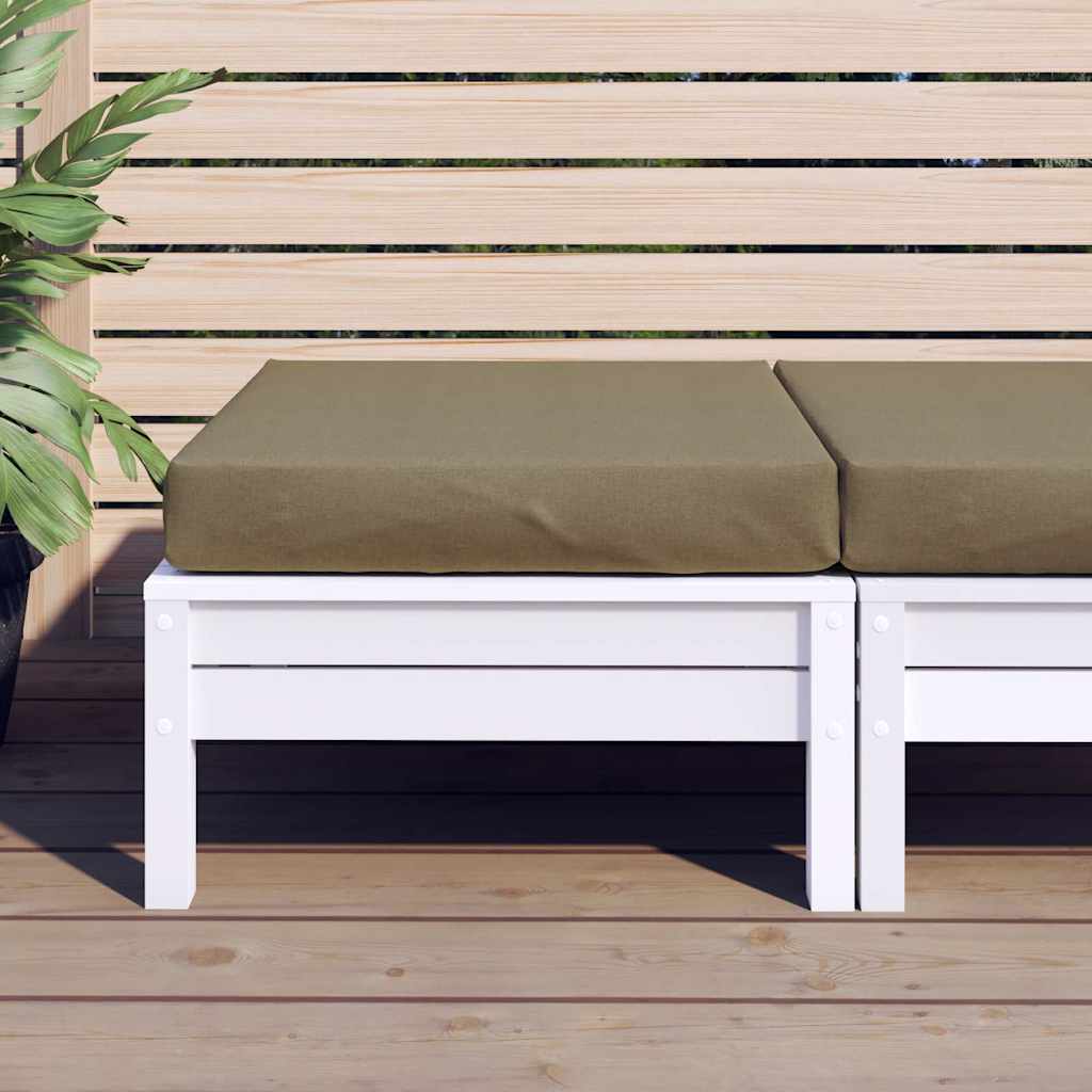 Poduška na palety taupe melanž 60x60x9,5 cm textil
