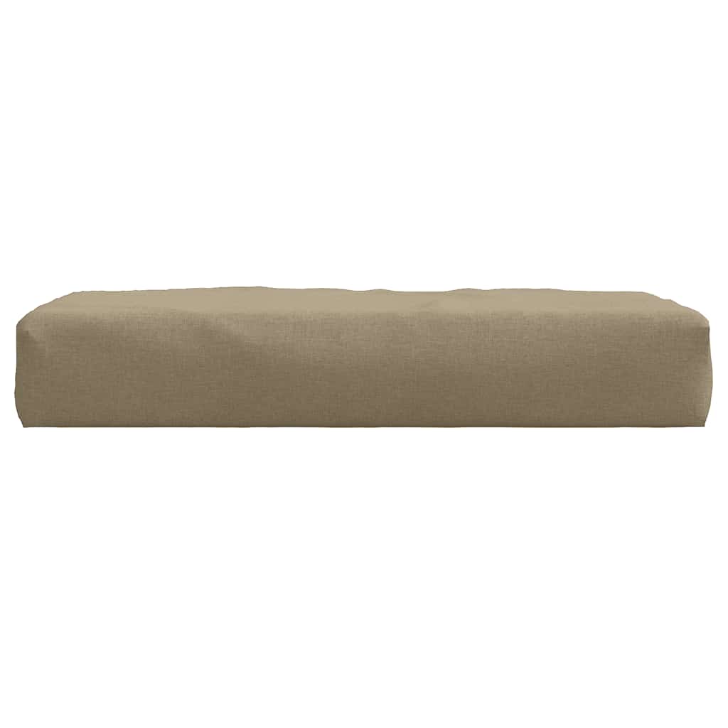 Poduška na palety taupe melanž 60x60x9,5 cm textil