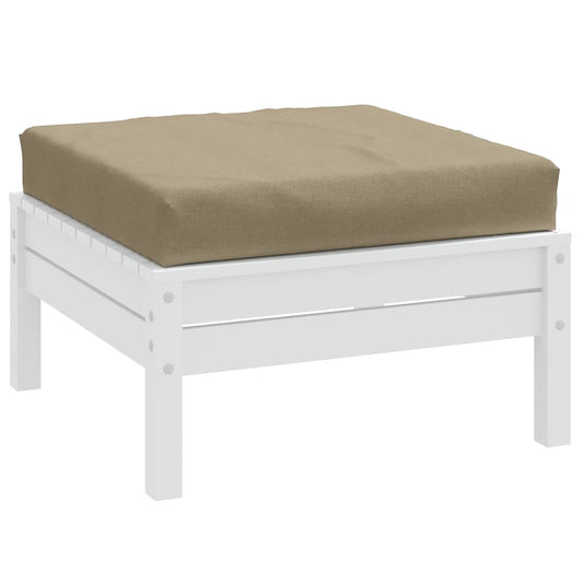 Poduška na palety taupe melanž 60x60x9,5 cm textil