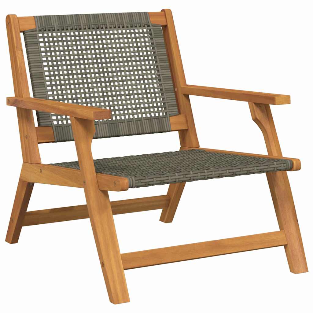 Zahradní nábytek 2 pcs Šedá 67 x 78 x 73cm