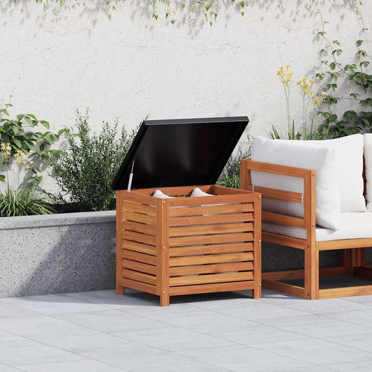 Zahradní úložný box 60 x 50 x 55 cm masivní eukalyptové dřevo