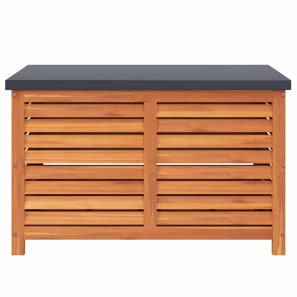 Zahradní úložný box 90 x 48 x 55 cm masivní eukalyptové dřevo