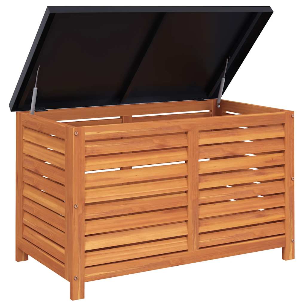 Zahradní úložný box 90 x 48 x 55 cm masivní eukalyptové dřevo