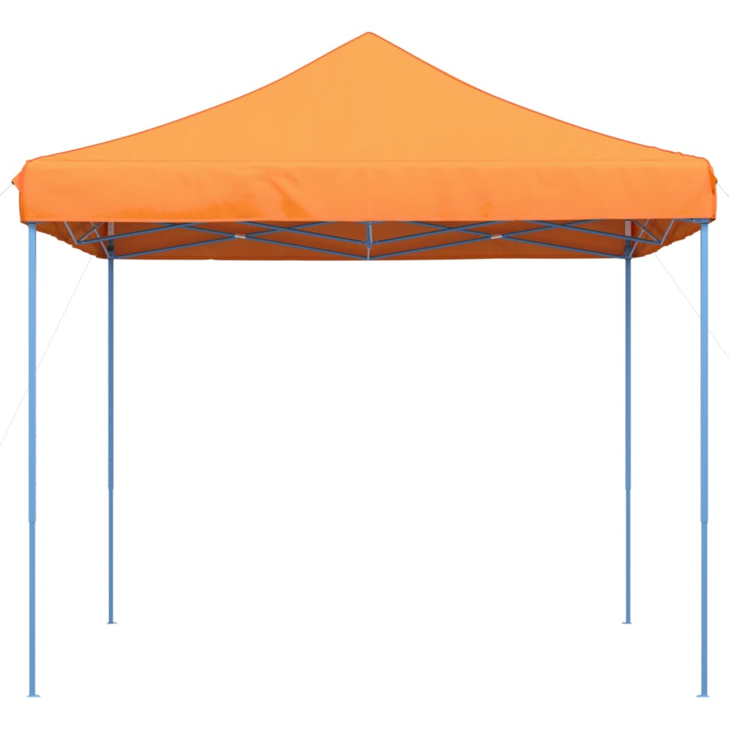 Skládací party stan pop-up oranžový 292 x 292 x 315 cm
