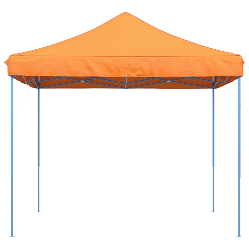 Skládací party stan pop-up oranžový 292 x 292 x 315 cm