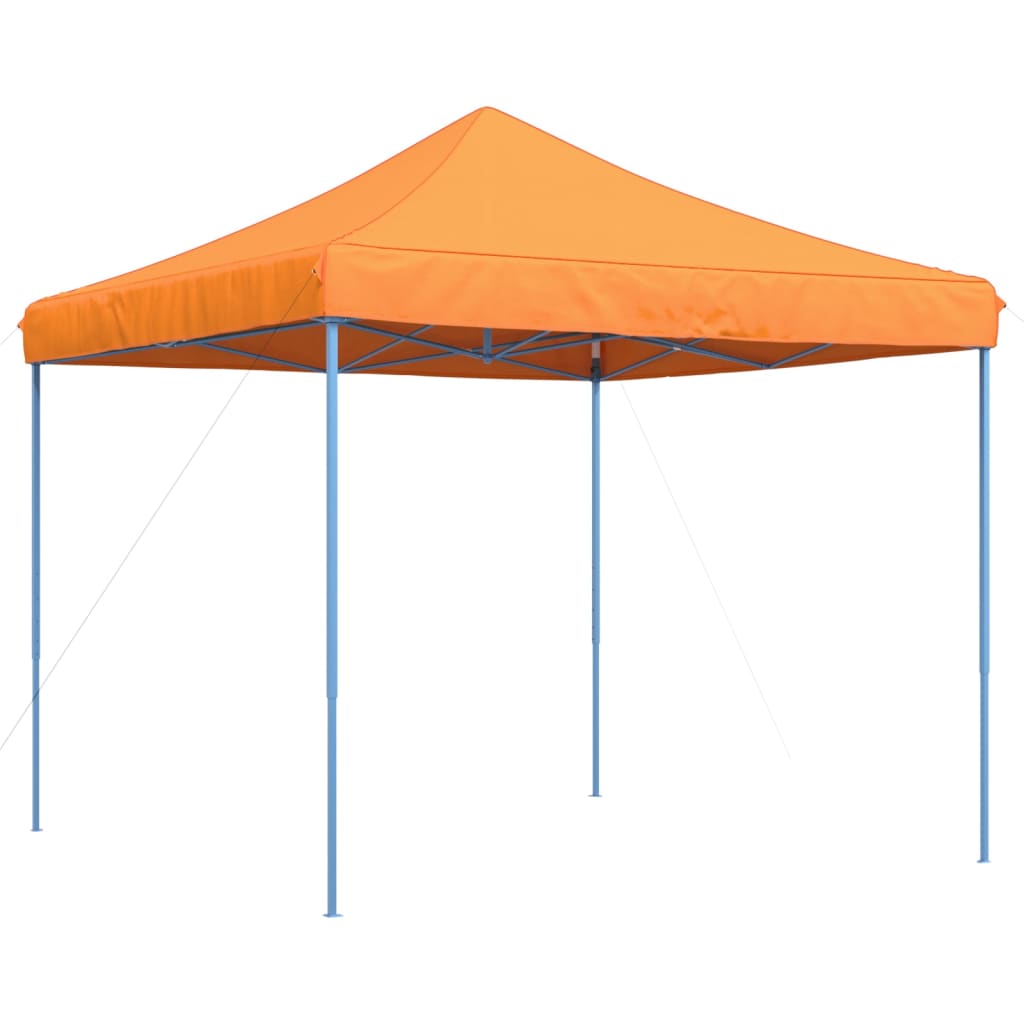 Skládací party stan pop-up oranžový 292 x 292 x 315 cm