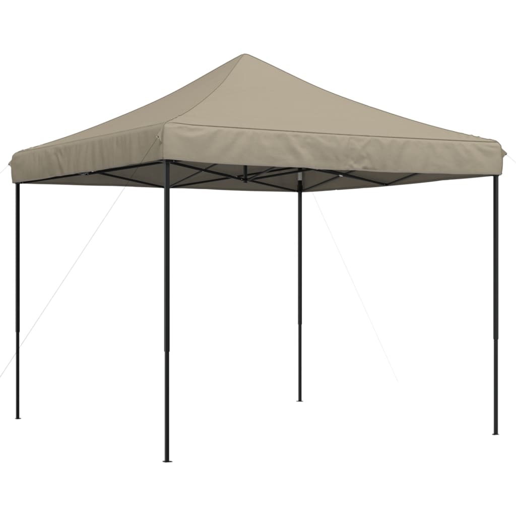 Skládací party stan pop-up taupe 292 x 292 x 315 cm