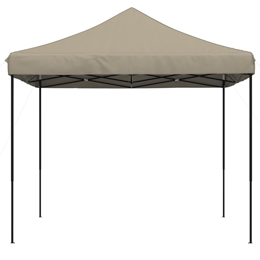 Skládací party stan pop-up taupe 292 x 292 x 315 cm
