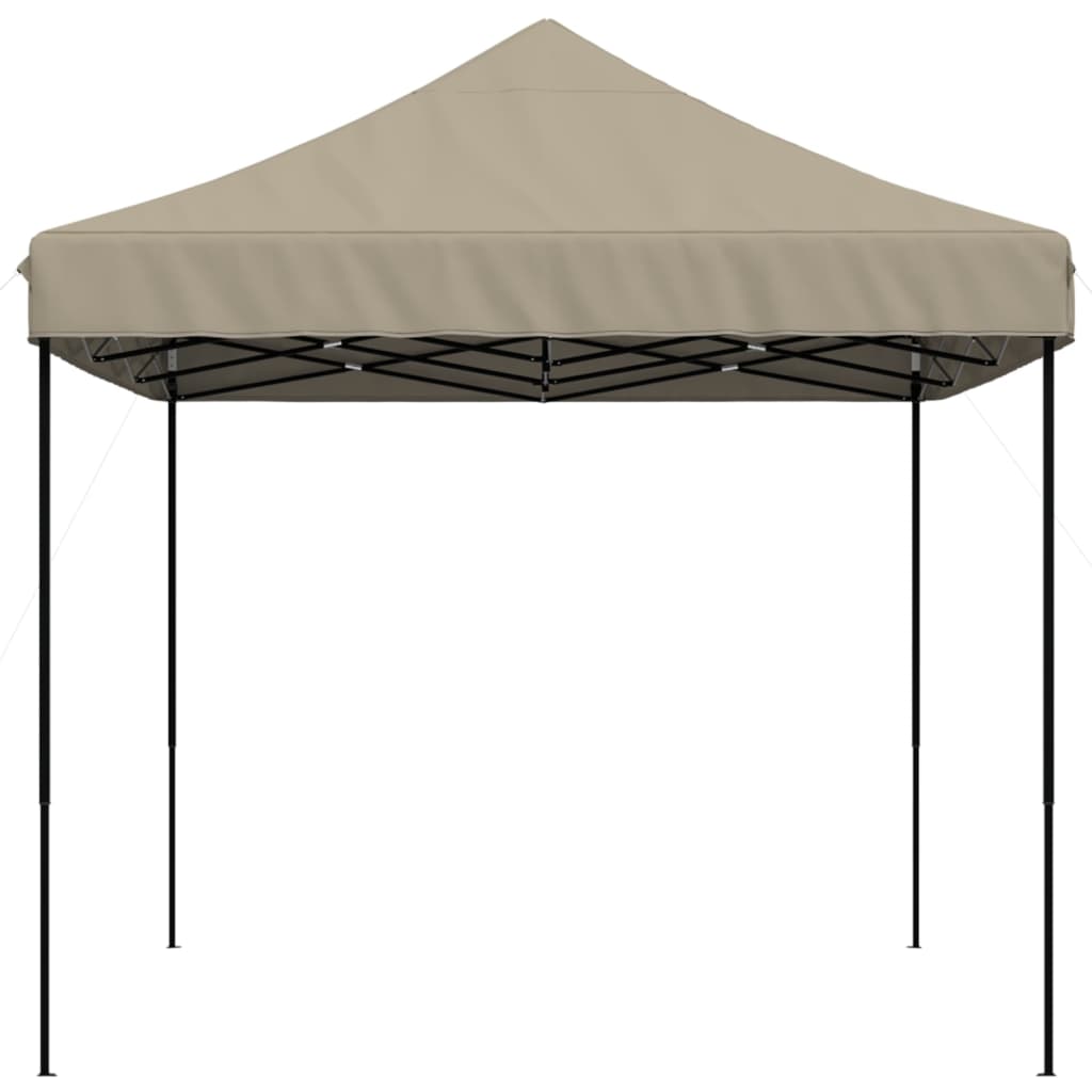 Skládací party stan pop-up taupe 440 x 292 x 315 cm