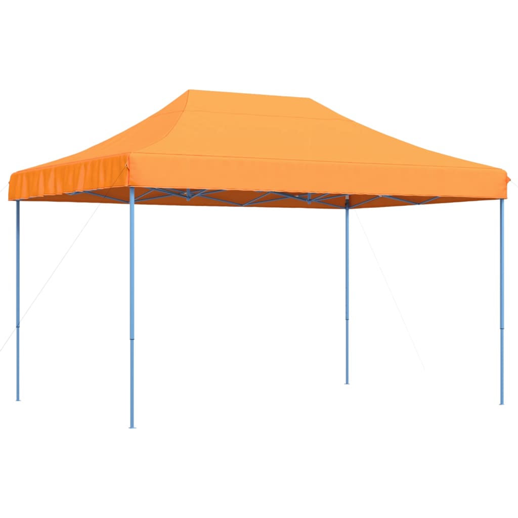 Skládací party stan pop-up oranžový 410 x 279 x 315 cm