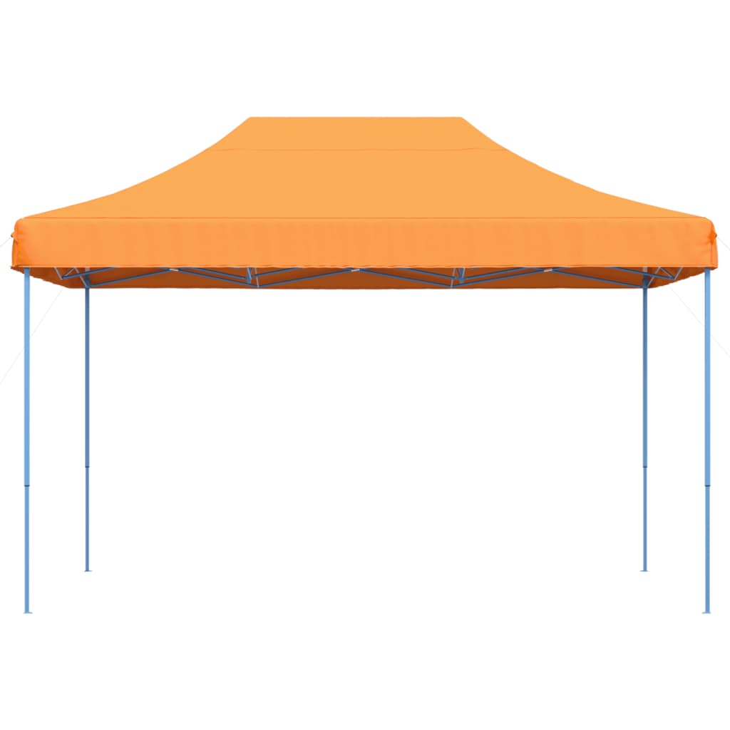 Skládací party stan pop-up oranžový 410 x 279 x 315 cm