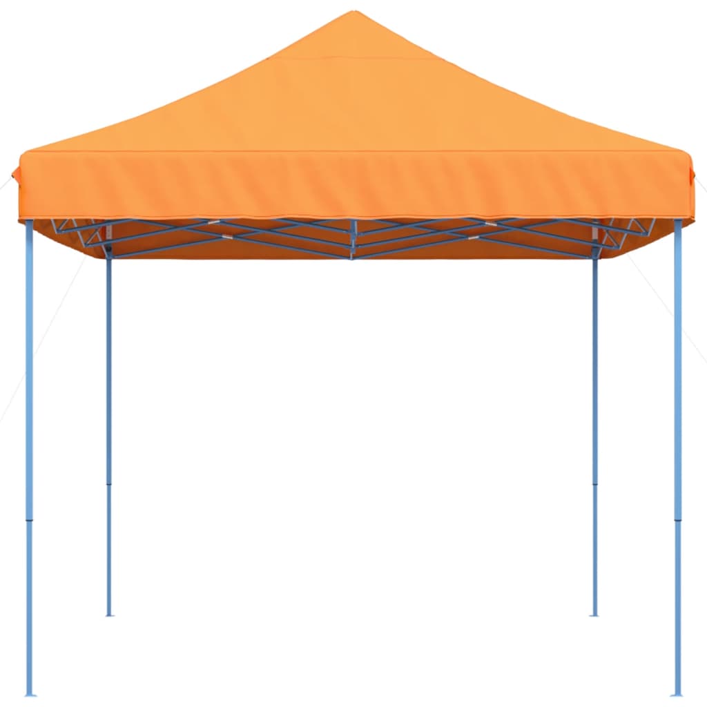 Skládací party stan pop-up oranžový 410 x 279 x 315 cm