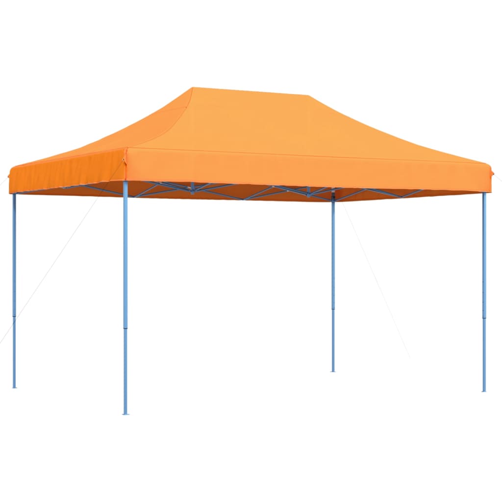 Skládací party stan pop-up oranžový 410 x 279 x 315 cm