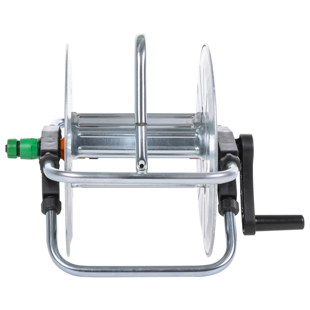 Nástěnný hadicový naviják pro 50 m 1/2" nebo 35 m 3/4" ocel