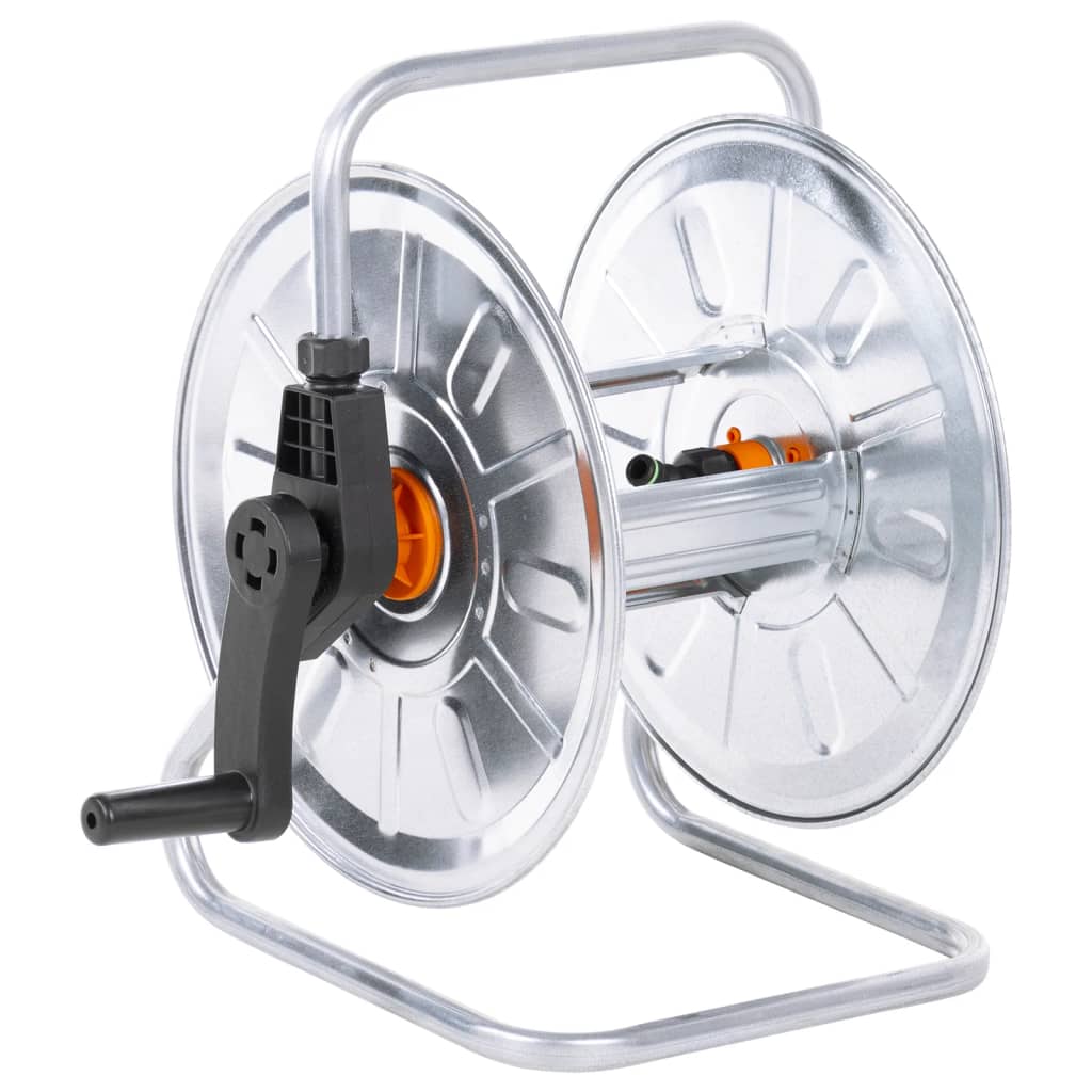 Nástěnný hadicový naviják pro 50 m 1/2" hadice ocel