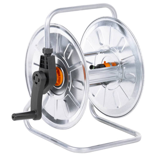 Nástěnný hadicový naviják pro 50 m 1/2" hadice ocel
