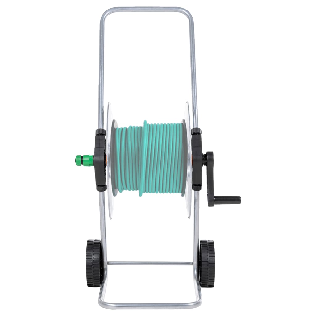 Vozík s hadicovým navijákem pro 50 m 1/2" nebo 35 m 3/4" ocel