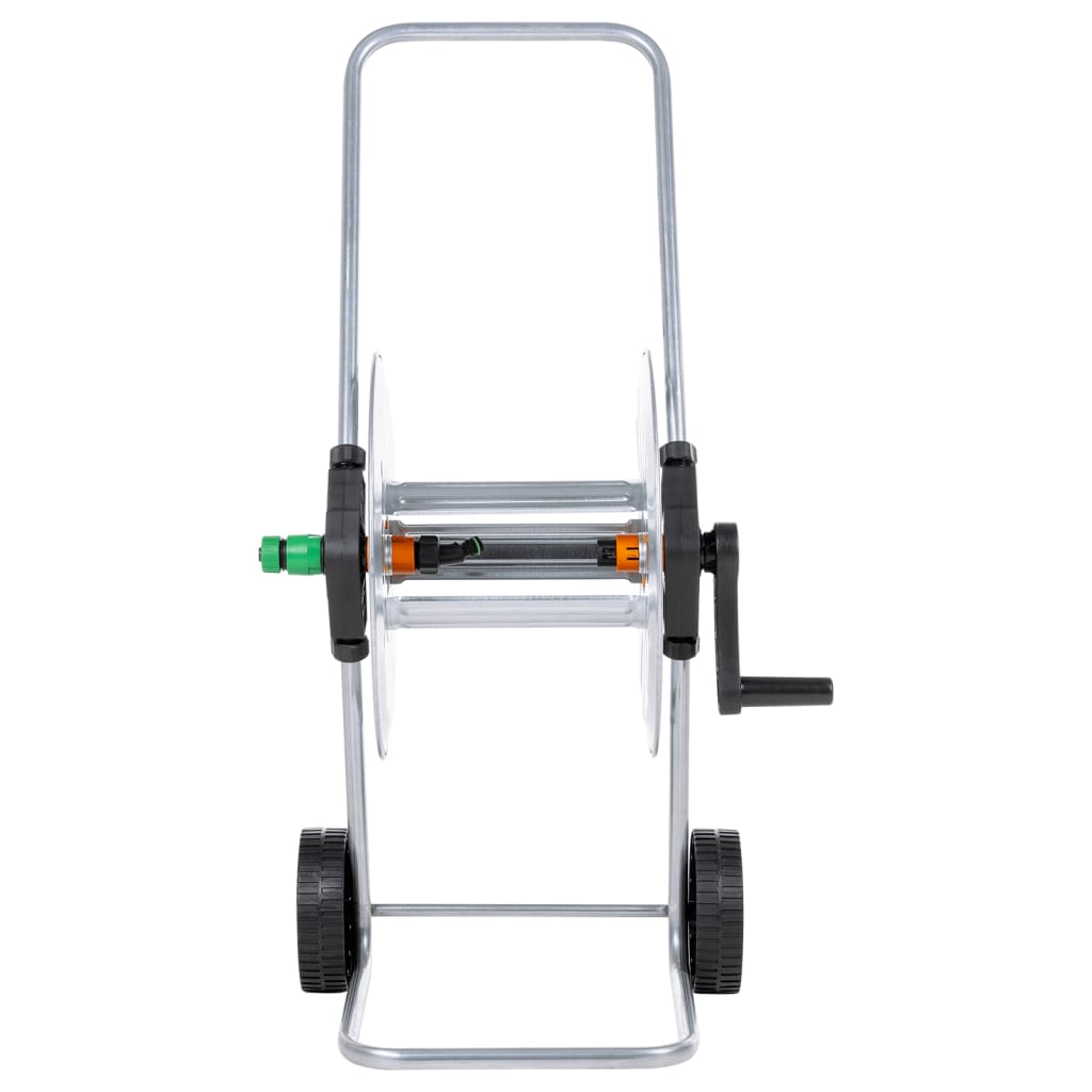 Vozík s hadicovým navijákem pro 50 m 1/2" nebo 35 m 3/4" ocel