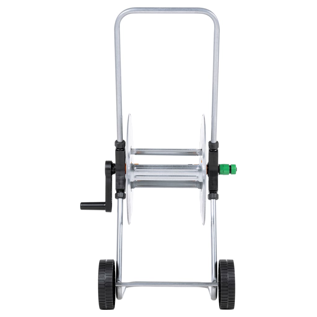 Vozík s hadicovým navijákem pro 50 m 1/2" nebo 35 m 3/4" ocel