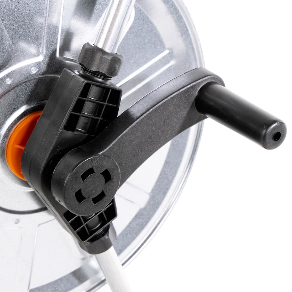 Vozík s hadicovým navijákem pro 50 m 1/2" nebo 35 m 3/4" ocel