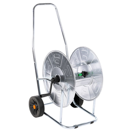 Vozík s hadicovým navijákem pro 80 m 3/4" hadice ocel