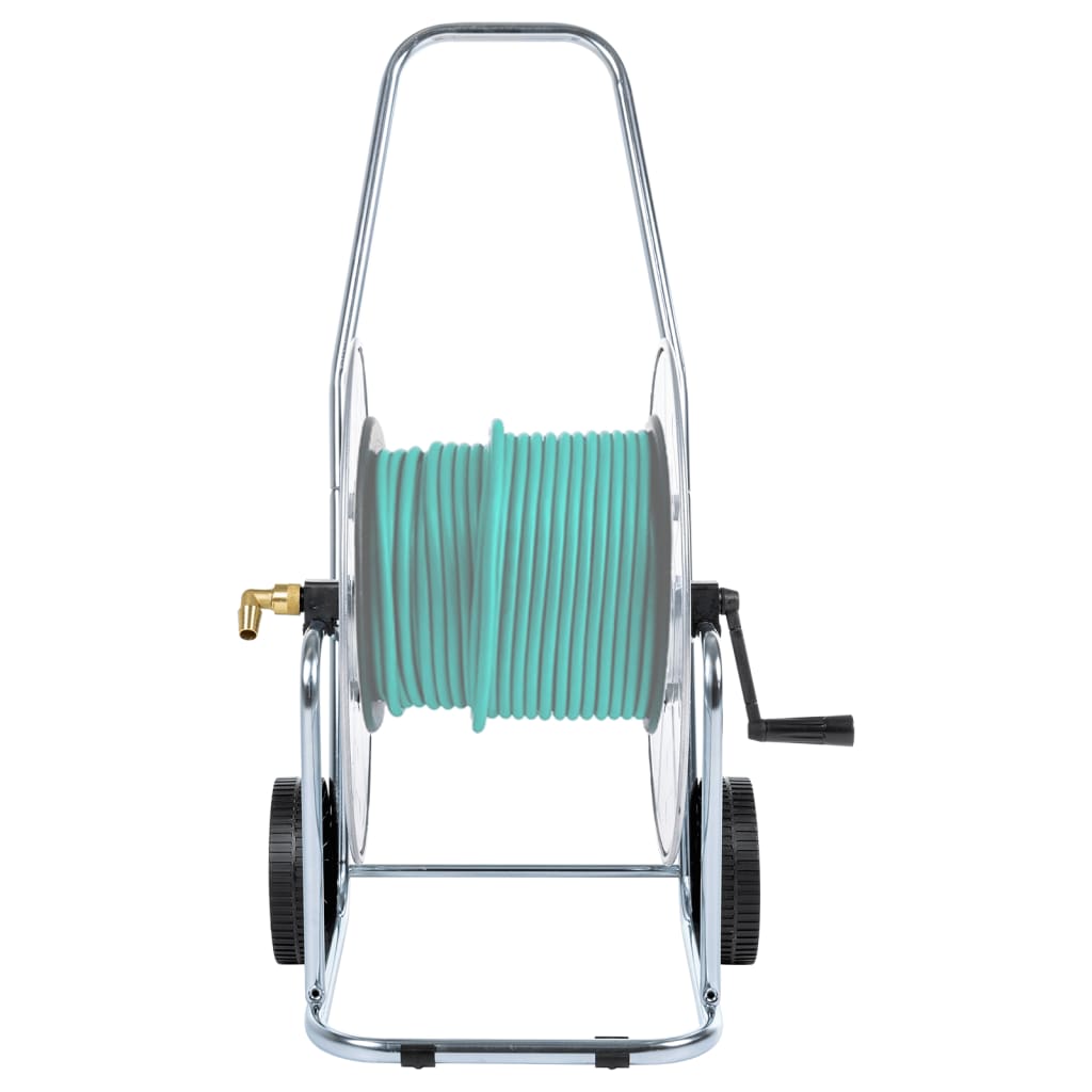 Vozík s hadicovým navijákem pro 80 m 3/4" hadice ocel
