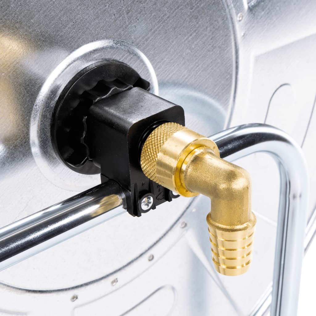 Vozík s hadicovým navijákem pro 80 m 3/4" hadice ocel