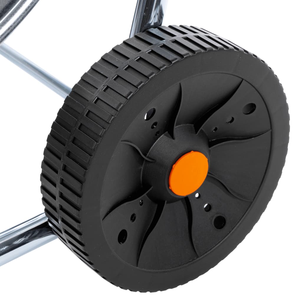 Vozík s hadicovým navijákem pro 80 m 3/4" hadice ocel
