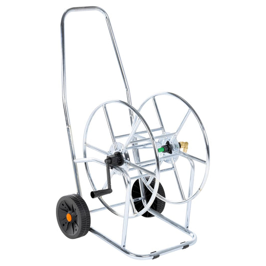 Vozík s hadicovým navijákem pro 80 m 3/4" hadice ocel