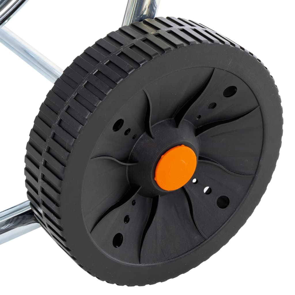 Vozík s hadicovým navijákem pro 80 m 3/4" hadice ocel