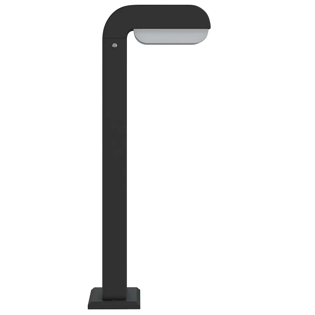 Venkovní stojací lampy 3 ks černé 50 cm litý hliník