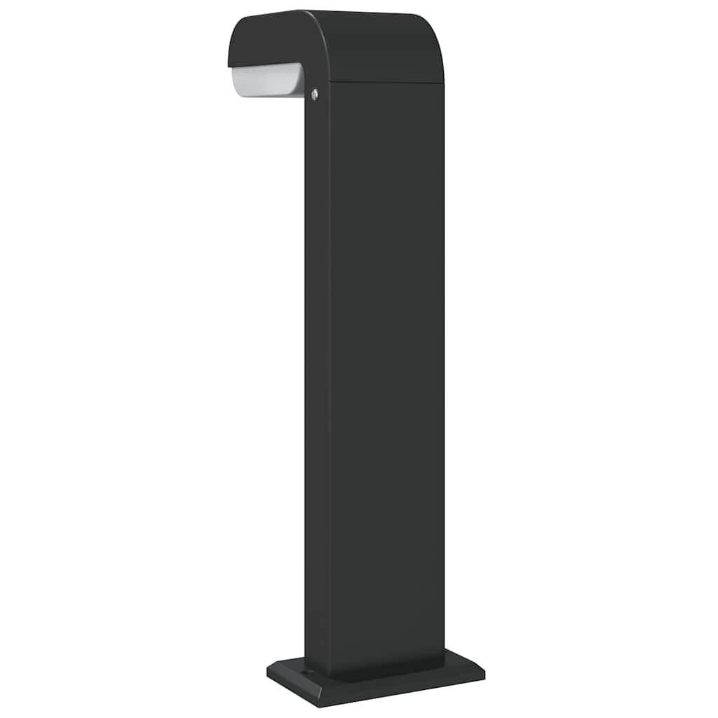 Venkovní stojací lampy 3 ks černé 50 cm litý hliník