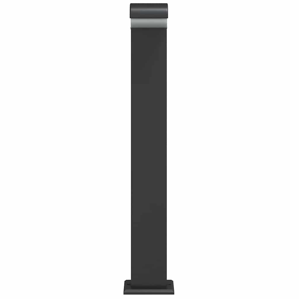 Venkovní stojací lampy 3 ks černé 80 cm litý hliník