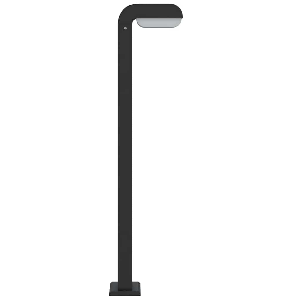 Venkovní stojací lampy 3 ks černé 80 cm litý hliník