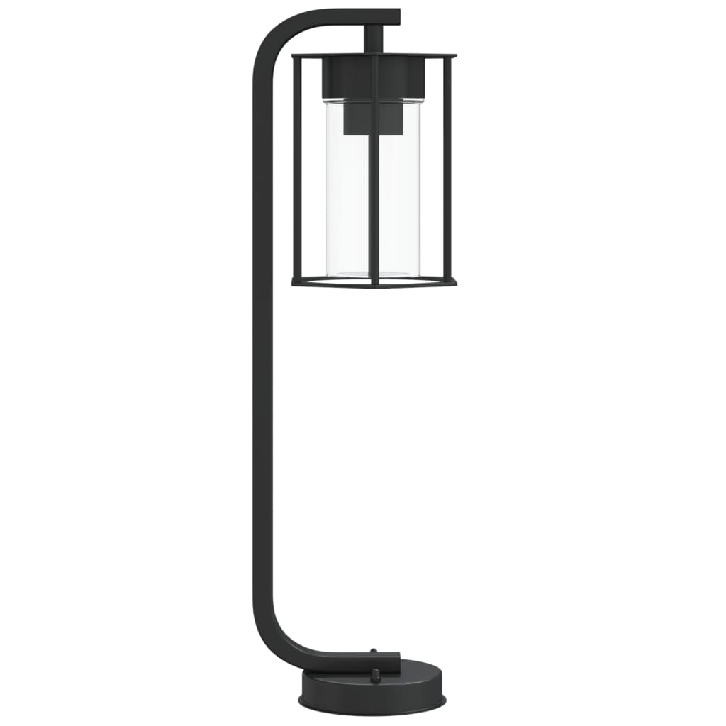 Venkovní stojací lampy 3 ks černé 60 cm nerezová ocel