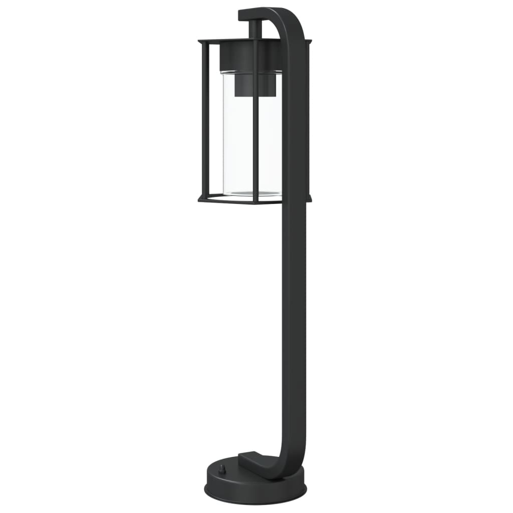 Venkovní stojací lampy 3 ks černé 60 cm nerezová ocel