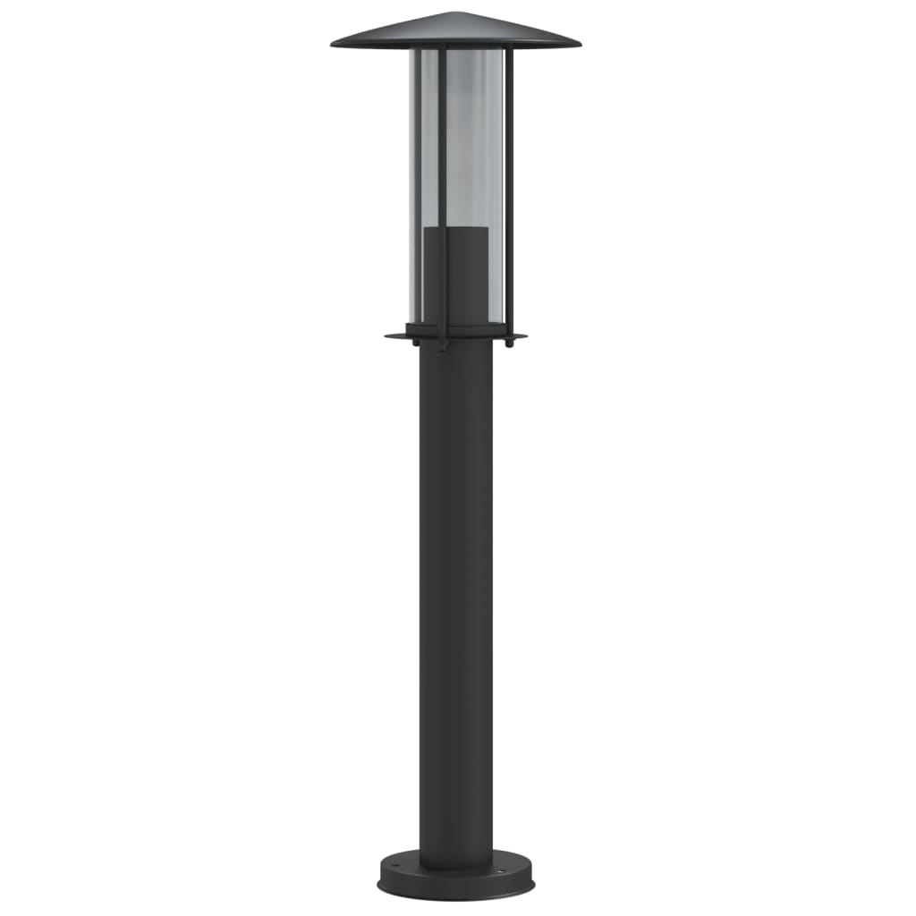 Venkovní stojací lampa černá 60 cm nerezová ocel
