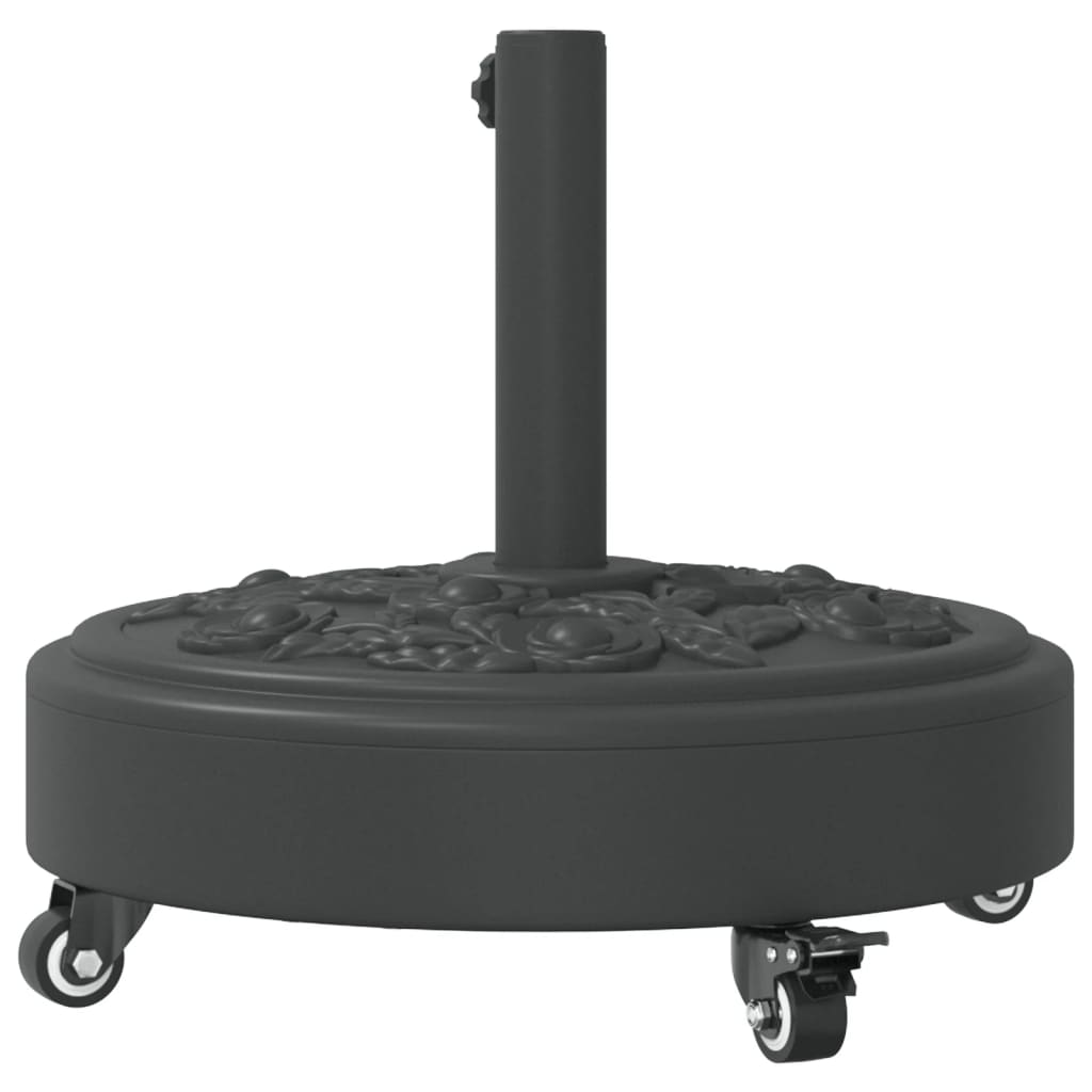 Stojan na slunečník s kolečky pro tyč Ø 38/48 mm 27 kg kruhový
