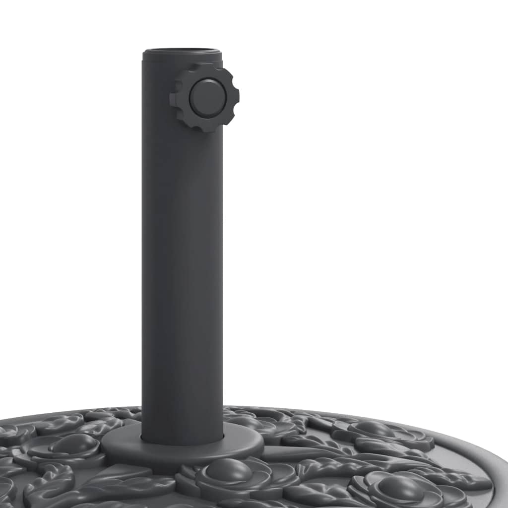 Stojan na slunečník s kolečky pro tyč Ø 38/48 mm 27 kg kruhový