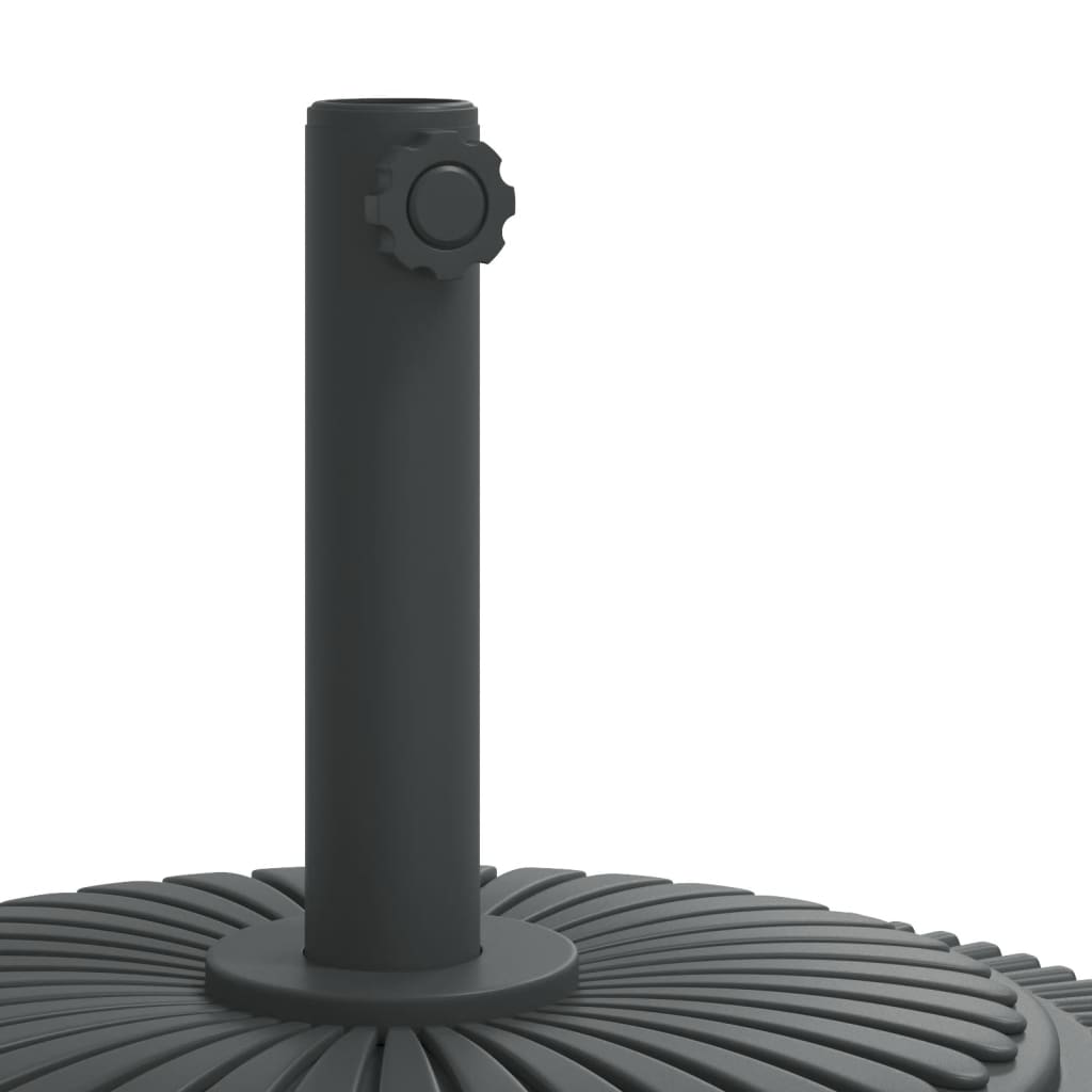 Stojan na slunečník s kolečky pro tyč Ø 38/48 mm 27 kg kruhový