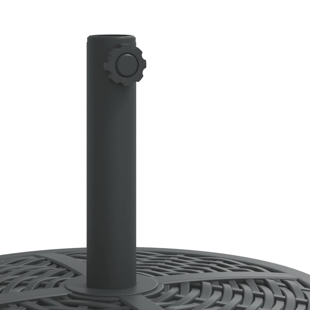 Stojan na slunečník s kolečky pro tyč Ø 38/48 mm 27 kg kruhový