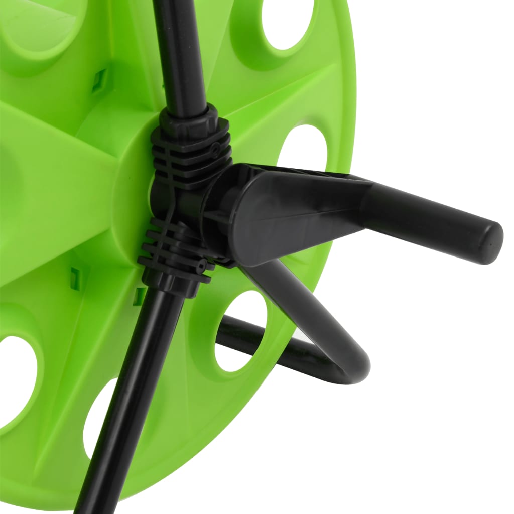 Volně stojící zelený hadicový naviják pro 45m 1/2" hadici ocel