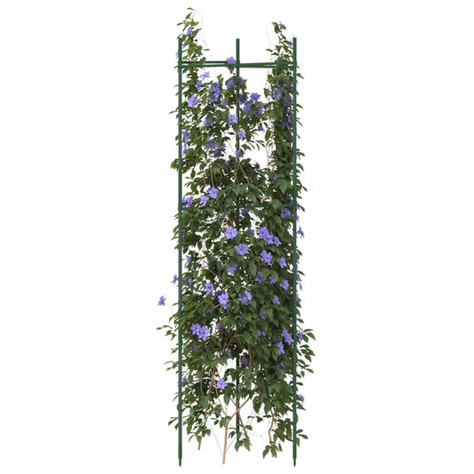 Podpěrné klece pro rajčata 6 ks 116 cm ocel a PP