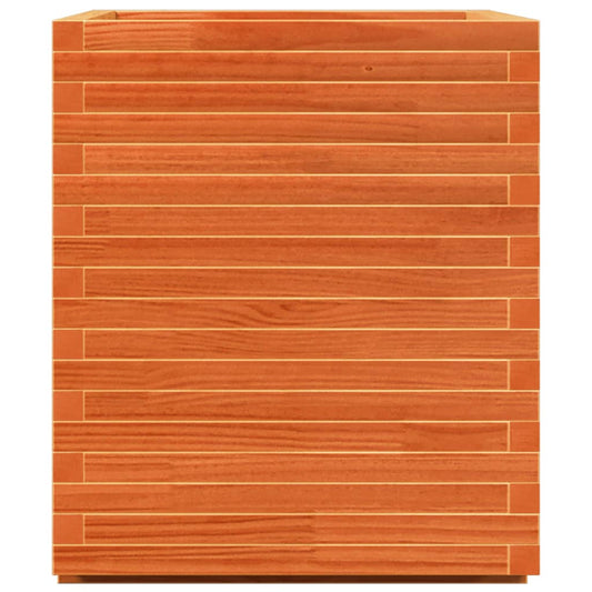 Zahradní truhlík voskově hnědý 90x60x72,5 cm masivní borovice