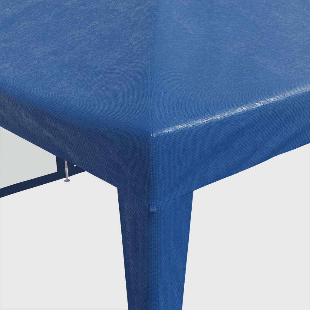 Party stan s 12 síťovanými bočnicemi modrý 8 x 4 m HDPE
